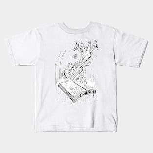 Enchanted Dragon's Tome Kids T-Shirt